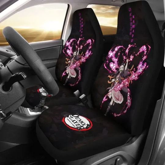Discover DS Car Seat Covers, Japanese Anime Car Accessories