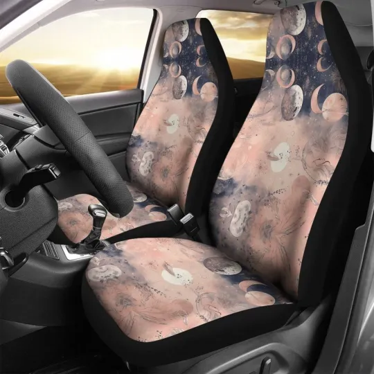 Discover Boho Mystical Astrology Stars Car Seat Cover