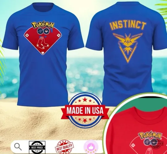 Red Sox Poke Go Night Giveaway For Fan - All Size - Royal Blue