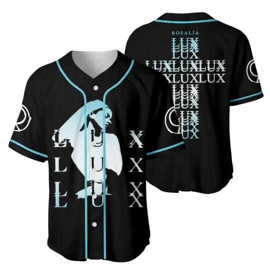 Discover Rosalía Inspired Baseball Jersey – Vintage Concert Fan Shirt