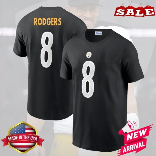 Discover Welcome Rodgers #8 P.Steeler Player Name & Number For Fans All Size