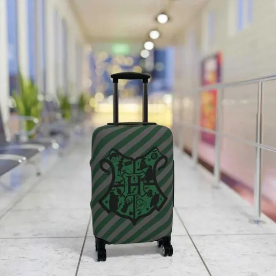 Discover Slytherin Luggage Cover Harry Potter Wizarding World Kids Luggage Protector