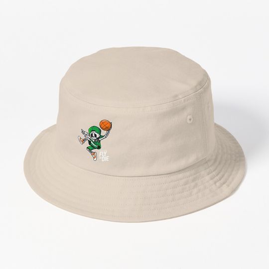 Discover skeleton basketball player Bucket Hat