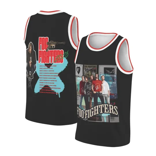 Discover FF Band Fighters Basketball Jersey, Classic Rock Unisex Streetwear Sports Style Top