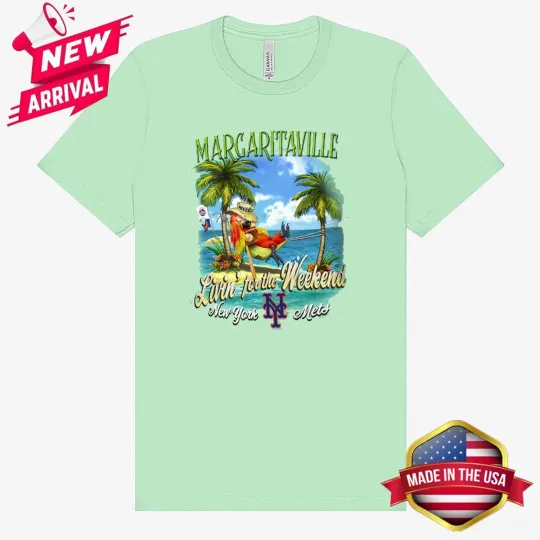 N.Y.Metss x Margaritaville Livin' for the Weekend - Mint- ALL Size