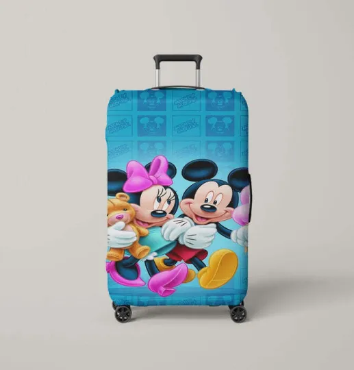 Discover Mickey and Minnie Mouse Luggage Cover