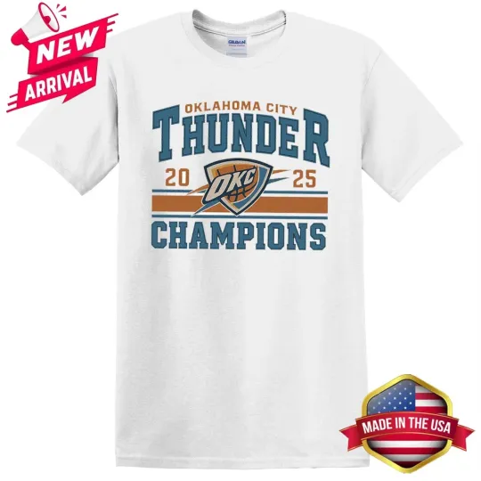 Vintage Basketball Fan Thunder Champions 2025 OKC 2025 S-5XL