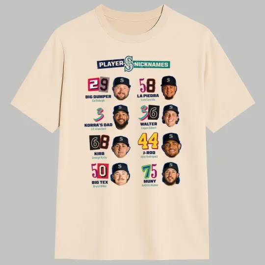 Discover Marinerss Players Nicknames - All Size