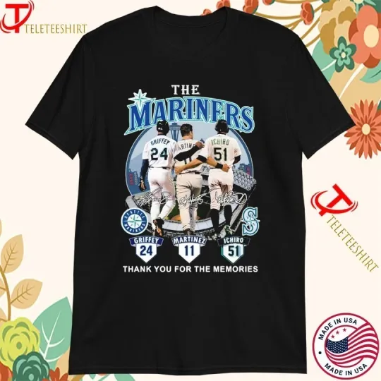 Discover Marinerss Ichiro Thank You Signatures Griffey - All Size