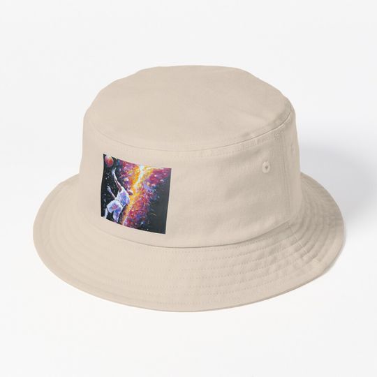 Discover Basketball in universe Bucket Hat