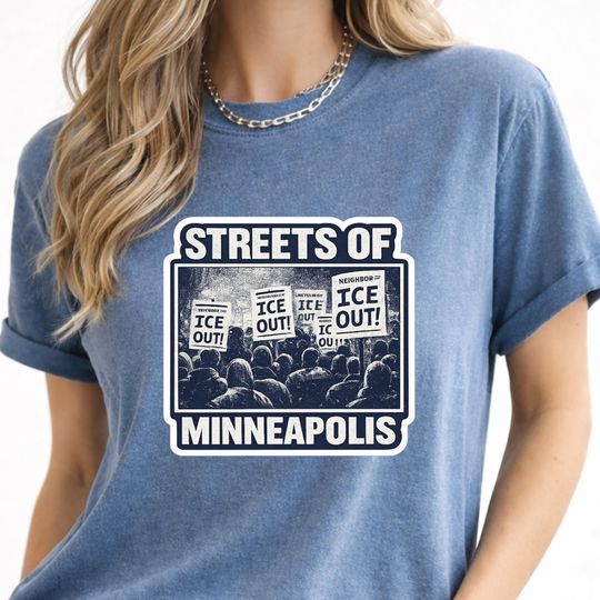 Discover Bruce Streets Of Minneapolis Right Now Shirt, Ice Out, Be Good Pretti Activist T-Shirt, Resistance Tee