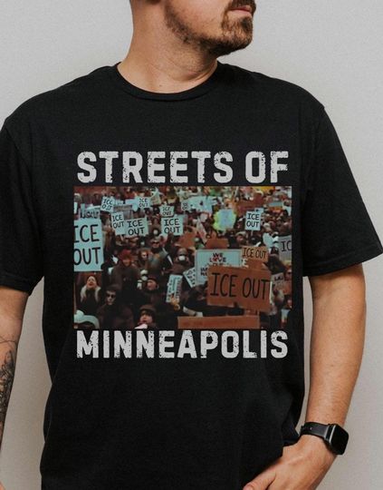 Discover Bruce Streets Of Minneapolis Right Now Shirt, Ice Out Sweatshirt, Be Good Pretti Tee