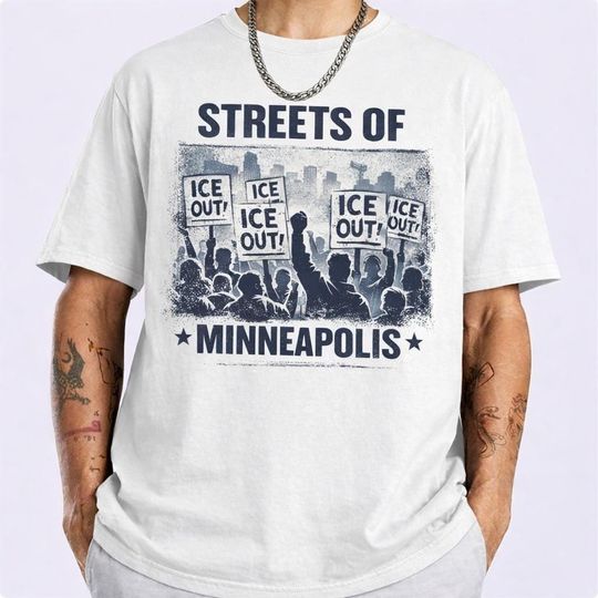 Discover Bruce Streets Of Minneapolis Right Now Shirt, Ice Out, Be Good Pretti Tee
