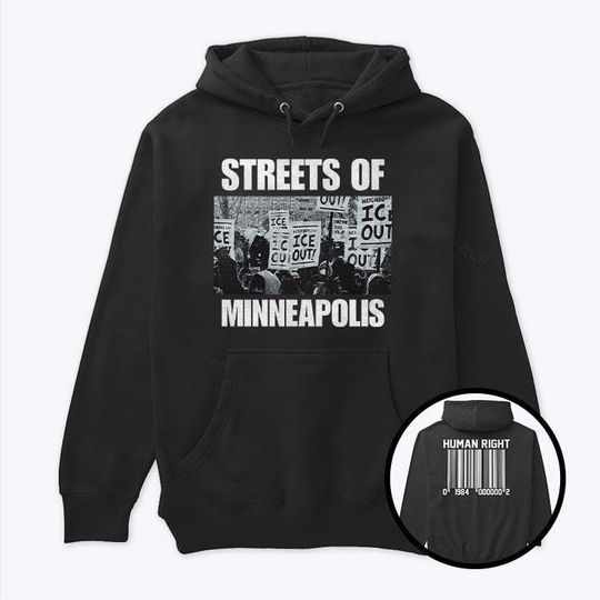 Bruce Springsteen Streets Of Minneapolis ICE Out Hoodie