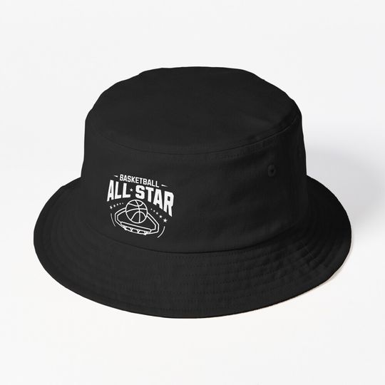 Discover Basketball All Stars | Clean Sports Design Bucket Hat