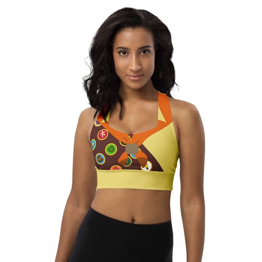 Discover The Wilderness Scout Running Costume Longline Sports Bra