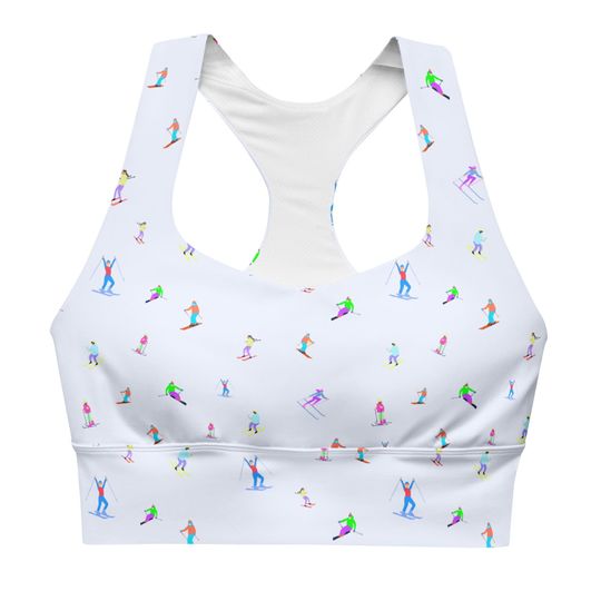 Discover Ski Squad | Sports Bra | CoastalCaribbean