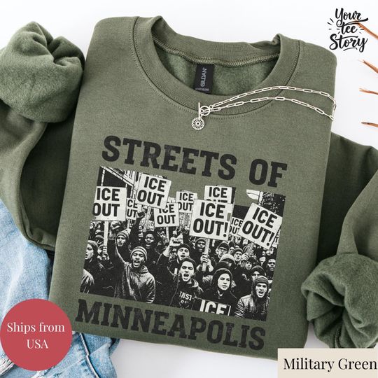 Discover Bruce Streets Of Minneapolis Right Now Sweatshirt, Ice Out Hoodie, Be Good Pretti Shirt