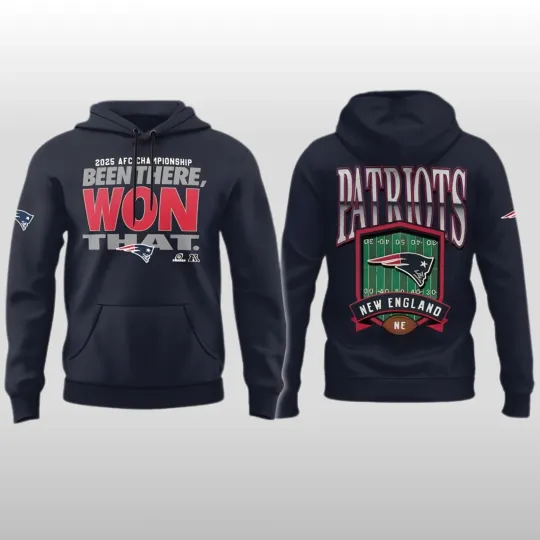 Discover Patriots A.FC Championship Bound Winner Hoodie