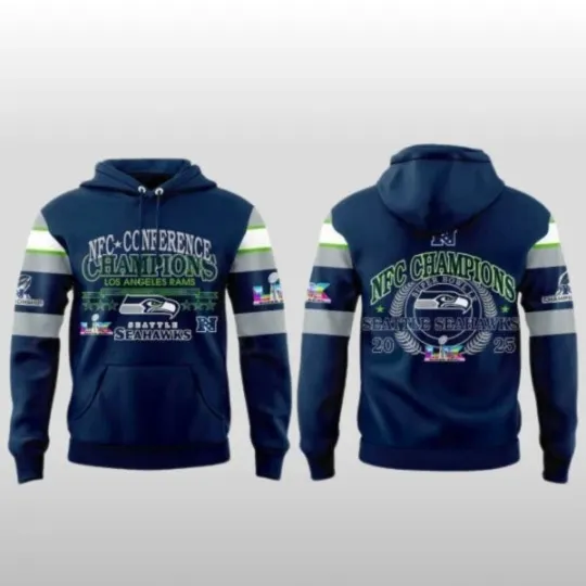 Discover Seahawks N.FC Conference Champions Hoodie