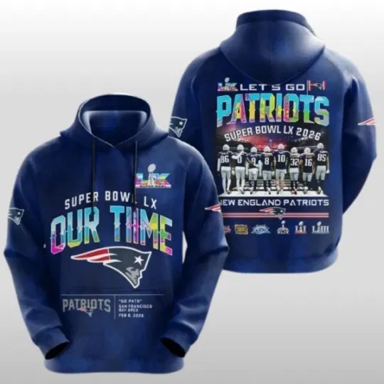 Discover Patriots A.FC Champions Our Time Hoodie