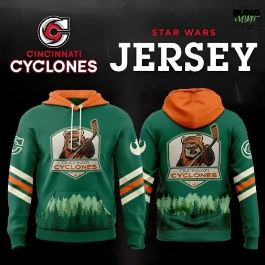 Discover Cincinnatis Cyclone Star Wars Special Edition 3D Unisex Hoodie