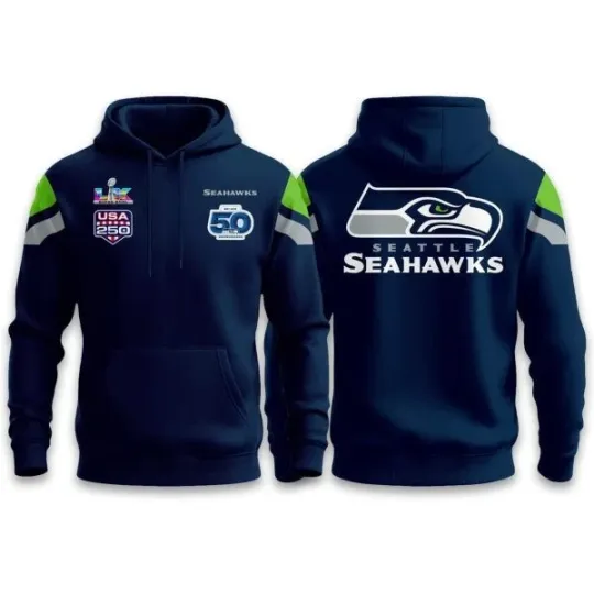 Discover Seahawks USA 250 Hoodie