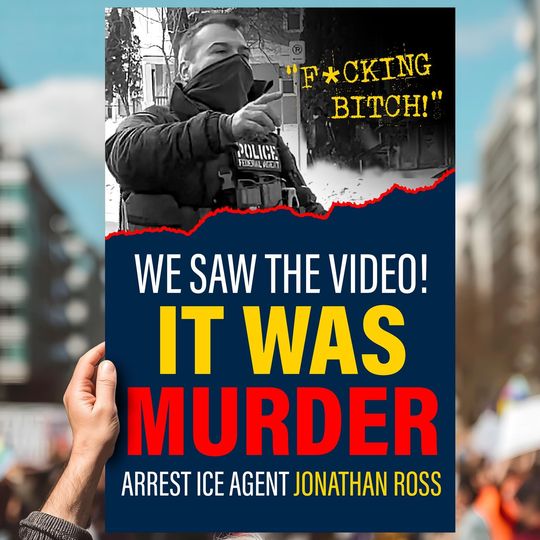 Discover Abolish ICE Protest Poster - Human Rights March Sign (Digital Download)