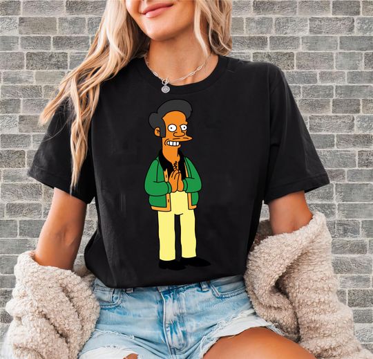 Discover Apu Nahasapeemapetilon Art Cartoon Simpson T-Shirt