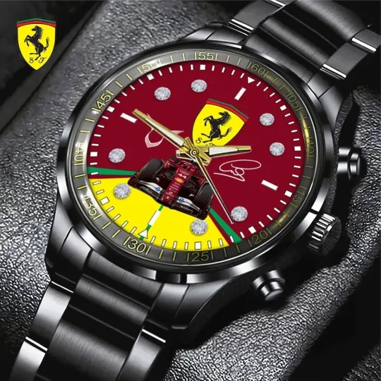 Discover SF Lewis Hamilton Black Stainless Steel Watch