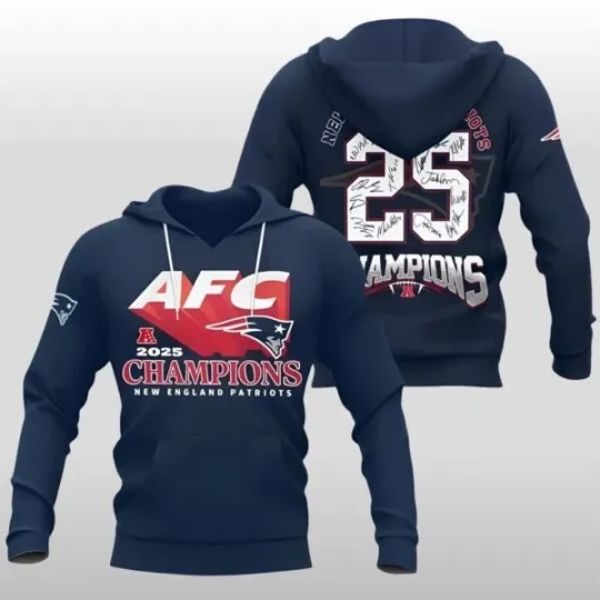 Discover Patriots Champions Signature Hoodie
