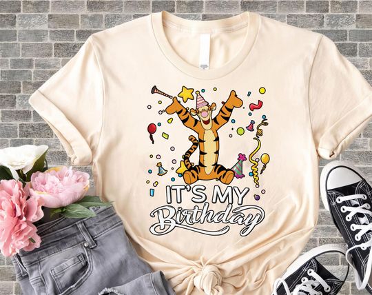 Discover Tigger It's My Birthday T-Shirt