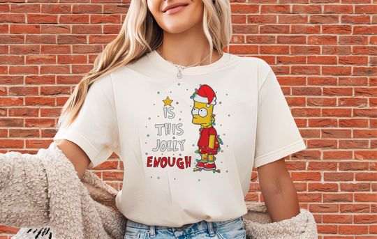 Discover Bart Simpson Christmas This Jolly T-Shirt