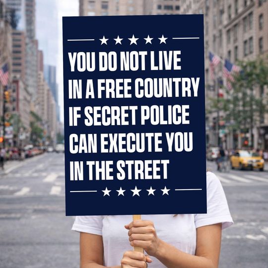 Discover Abolish ICE Sign, Human is Illegal, F*ck ICE Sign, Justice For Minnesota Outdoor Decor, Chinga La Migra Decoration, Anti Trump FDT Gift