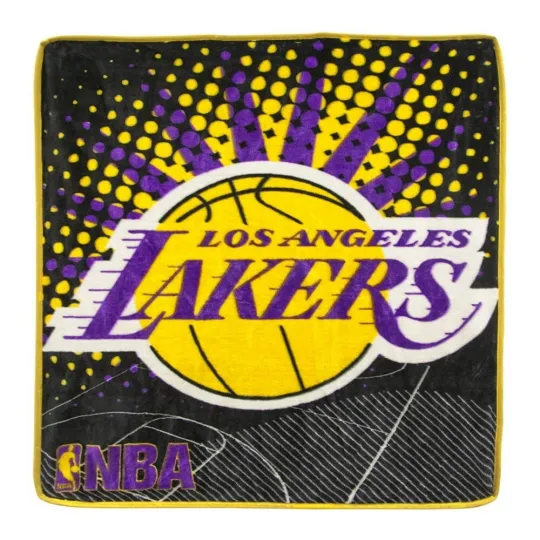 Discover NBA Los Angeles Lakers Ultimate Super Plush Throw 48x60 Blanket Official