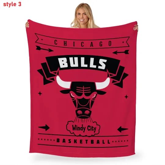 Discover Personalized Basketball Fan Colorblock Flannel Throw Blanket