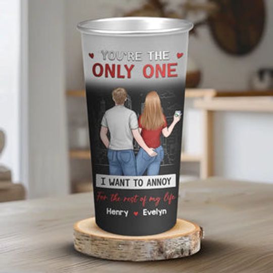 Annoy You For The Rest Of My Life - Couple Personalized Custom Aluminum Changing Color Cup