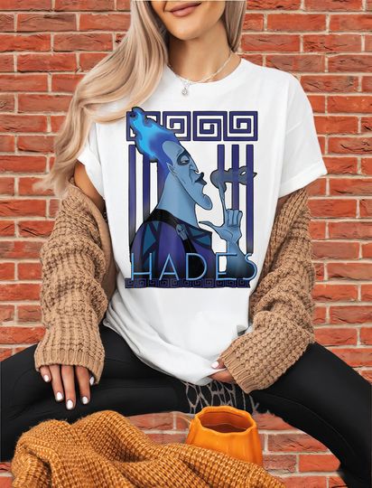 Discover Hercules Hades Geometric T-Shirt