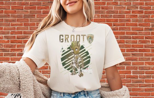 Discover Marvel Guardians Vol. 2 Baby Groot T-Shirt