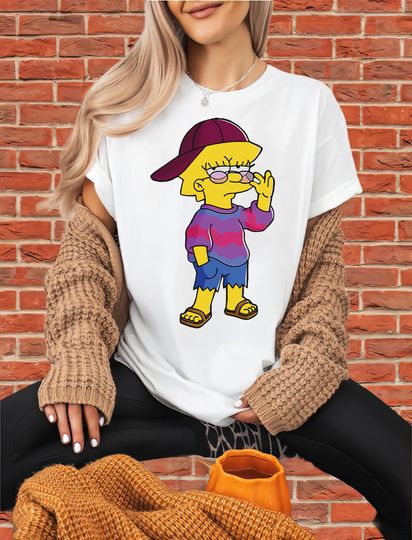 Discover Lisa Simpson Cute Pose The Simpsons T-Shirt