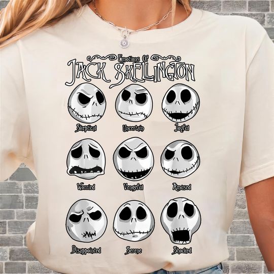 Discover Jack Skellington Disney Christmas T-Shirt