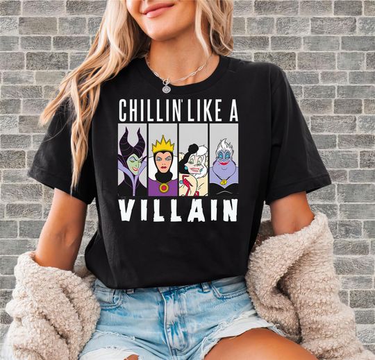 Discover Disney Villain Gang Ursula Evil T-Shirt