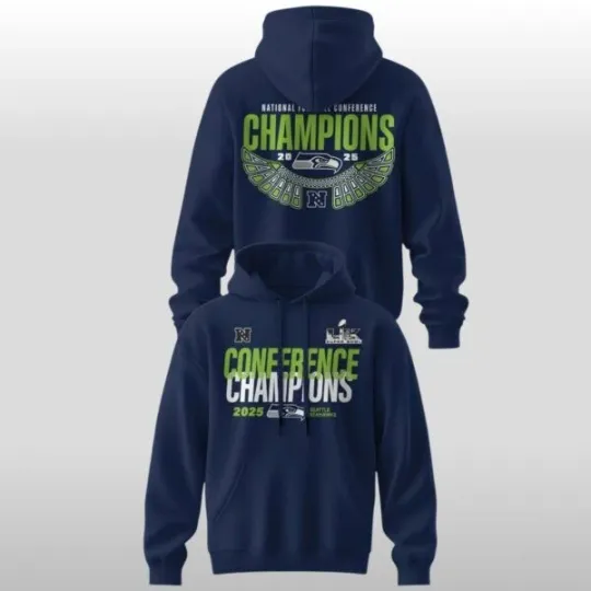 Seahawks National Football Conference Champions Hoodie