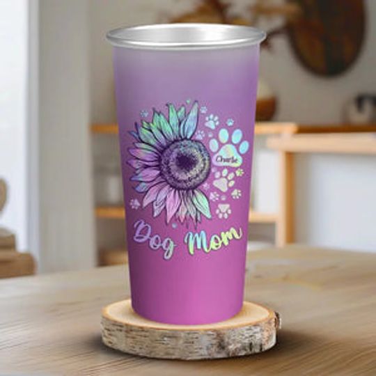 Reasons To Be Happy - Dog & Cat Personalized Custom Aluminum Changing Color Cup
