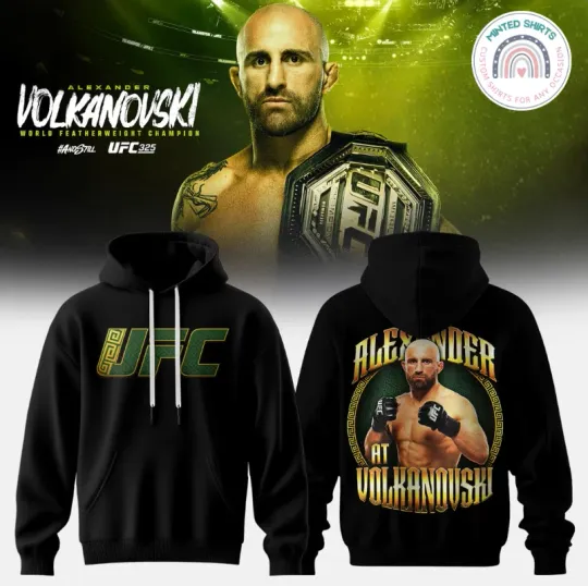 Discover Alexander Volkanovski 325 Featherweight Champion Edition Hoodie