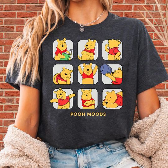Discover Pooh Moods Winnie the Pooh T-Shirt
