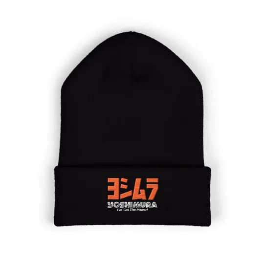 Discover Yoshimura Racing Japan Automotive Adult Winter Black Classic Beanie Hat