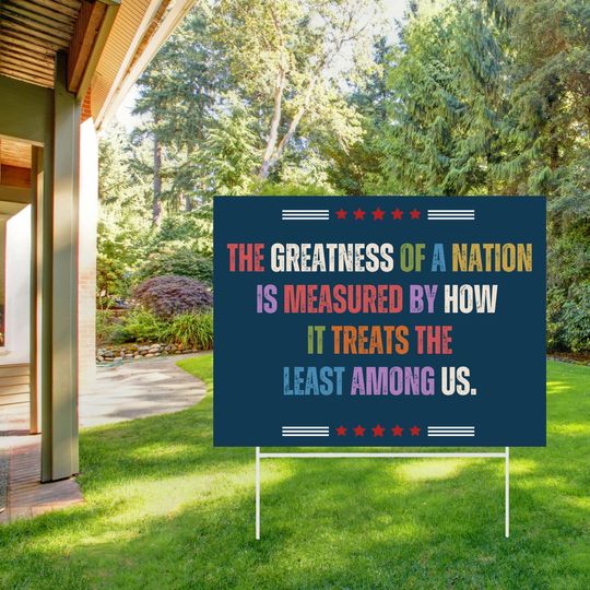 Abolish ICE Yard Sign, Anti-Trump, Keep the Immigrants, Protest Sign, Deport the Racists Lawn Sign, Resist Fascism Yard Sign