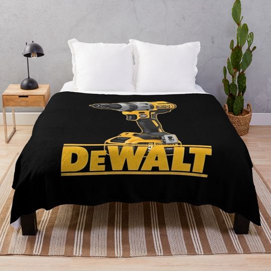 Discover Dewalt quotes vintage Throw Blanket