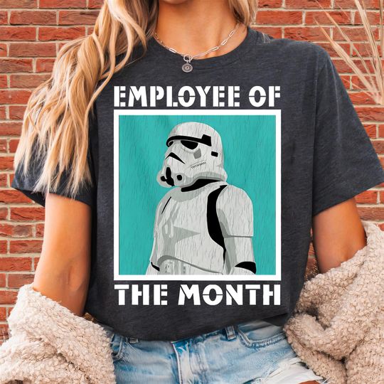 Discover Stormtrooper Employee of The Month Tshirt | Unisex Adult Tee | Hoodie Sweatshirt | Premium DTF Print | Kids Option | O167
